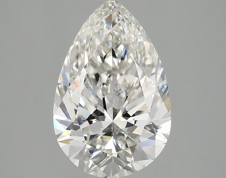 2.03 Carat Pear Shaped Excellent Cut VVS2 IGI Certified Lab Grown Diamond