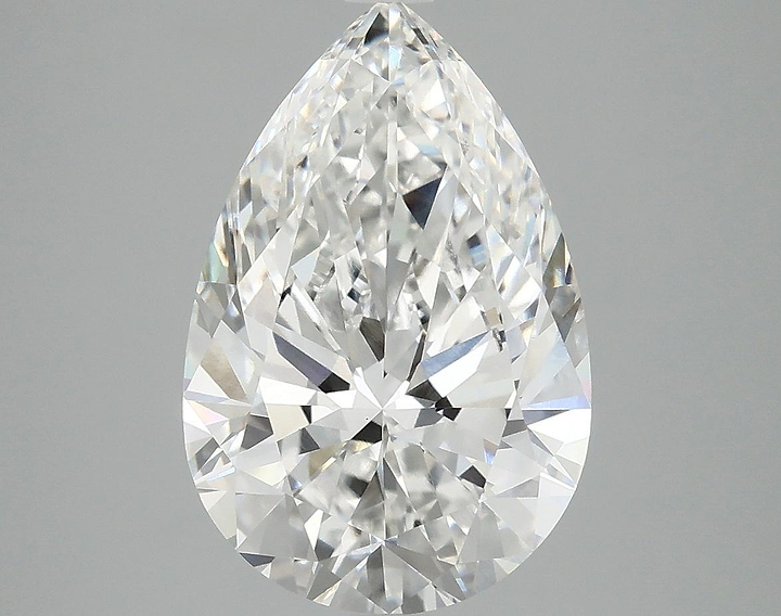 4.01 Carat Pear Shaped Excellent Cut VS1 IGI Certified Lab Grown Diamond