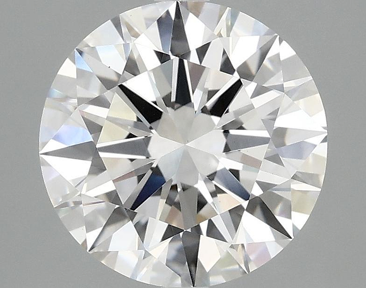 2.85 Carat Round Shaped Ideal Cut VS1 IGI Certified Lab Grown Diamond