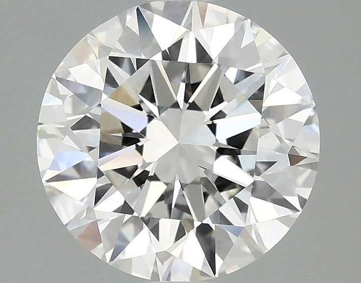2.07 Carat Round Shaped Ideal Cut VS1 IGI Certified Lab Grown Diamond