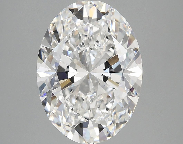 3.91 Carat Oval Shaped Excellent Cut VVS2 IGI Certified Lab Grown Diamond