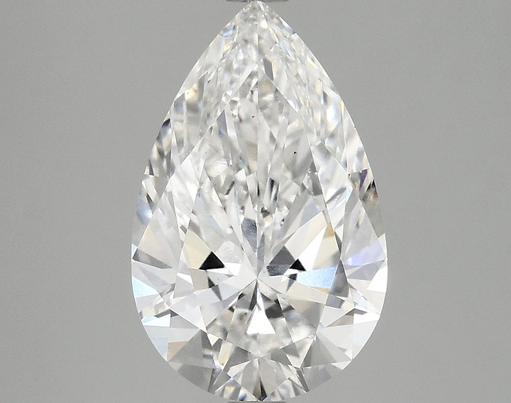 3.03 Carat Pear Shaped Ideal Cut VS1 IGI Certified Lab Grown Diamond