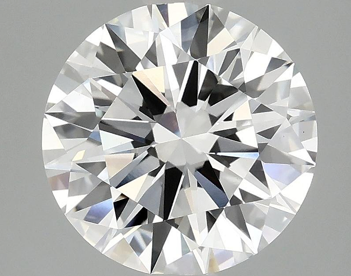 2.89 Carat Round Shaped Ideal Cut VS1 IGI Certified Lab Grown Diamond