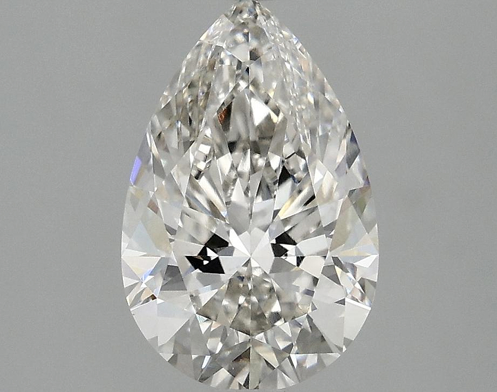 2.09 Carat Pear Shaped Ideal Cut VS1 IGI Certified Lab Grown Diamond