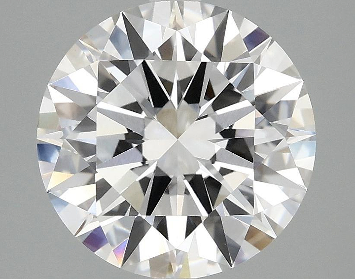 3.04 Carat Round Shaped Ideal Cut VVS2 IGI Certified Lab Grown Diamond