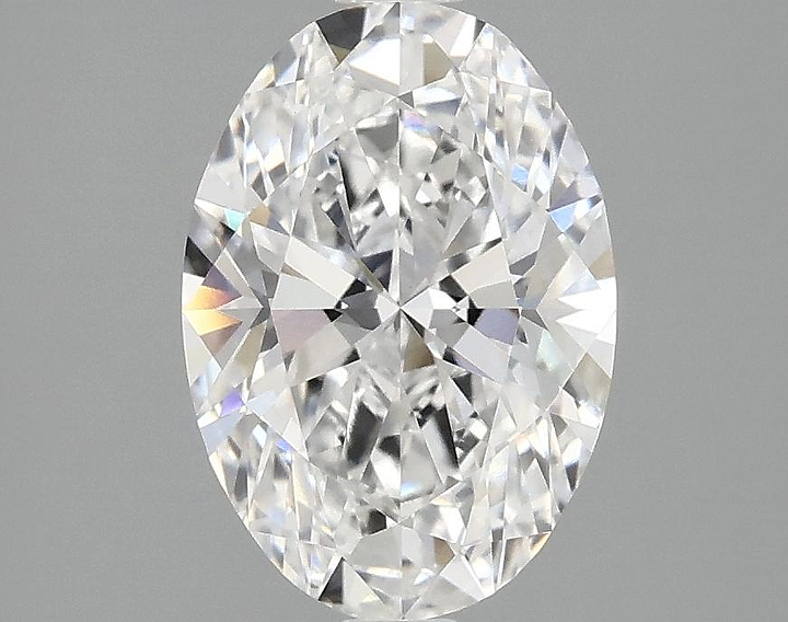 2.07 Carat Oval Shaped Ideal Cut VVS2 IGI Certified Lab Grown Diamond