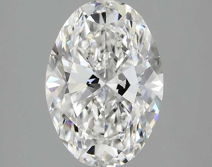 2.51 Carat Oval Shaped Ideal Cut VVS2 IGI Certified Lab Grown Diamond