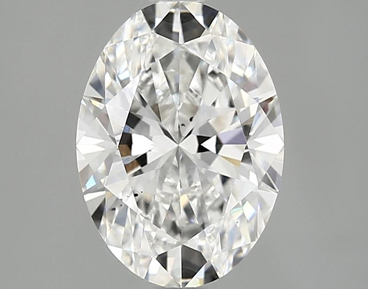 2.01 Carat Oval Shaped Ideal Cut SI1 IGI Certified Lab Grown Diamond