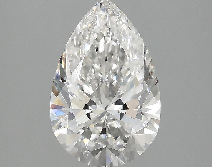 1.99 Carat Pear Shaped Ideal Cut VVS2 IGI Certified Lab Grown Diamond
