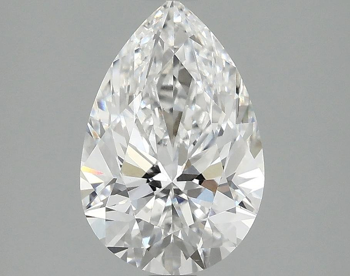 2.08 Carat Pear Shaped Excellent Cut VS1 IGI Certified Lab Grown Diamond