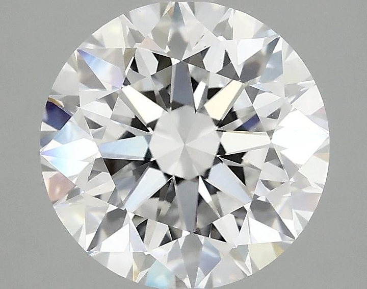 3.02 Carat Round Shaped Excellent Cut VVS2 IGI Certified Lab Grown Diamond