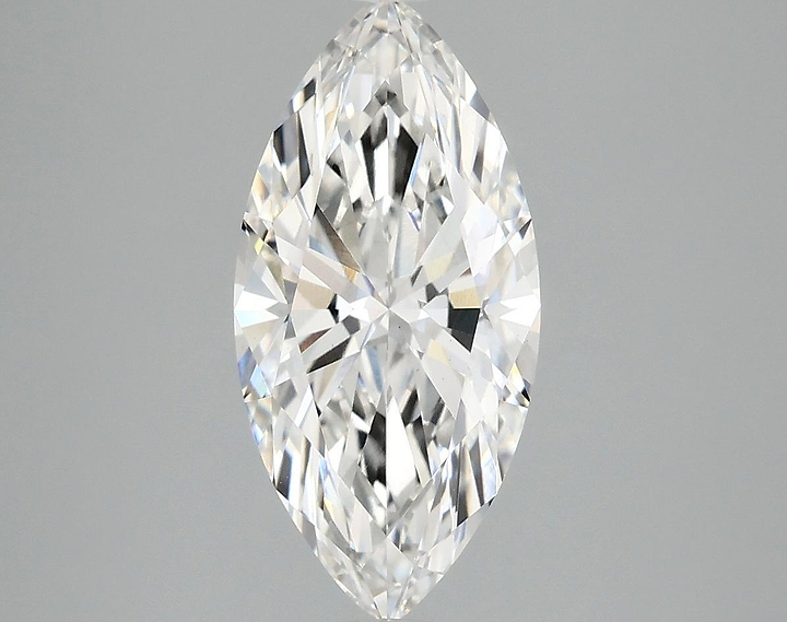 2.36 Carat Marquise Shaped Excellent Cut VS1 IGI Certified Lab Grown Diamond