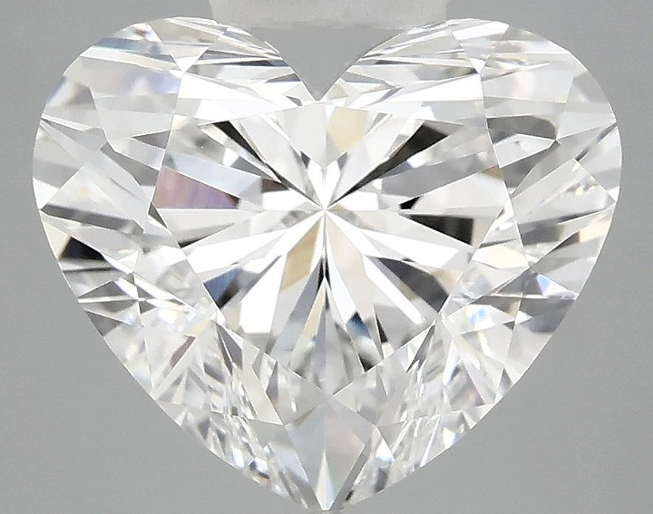 5.05 Carat Heart Shaped Excellent Cut VVS2 IGI Certified Lab Grown Diamond