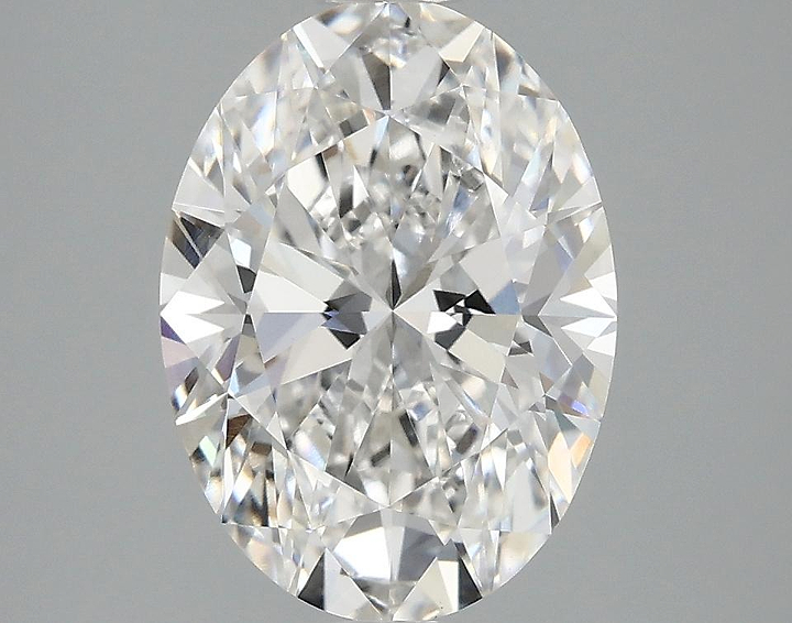 3.05 Carat Oval Shaped Excellent Cut VVS2 IGI Certified Lab Grown Diamond