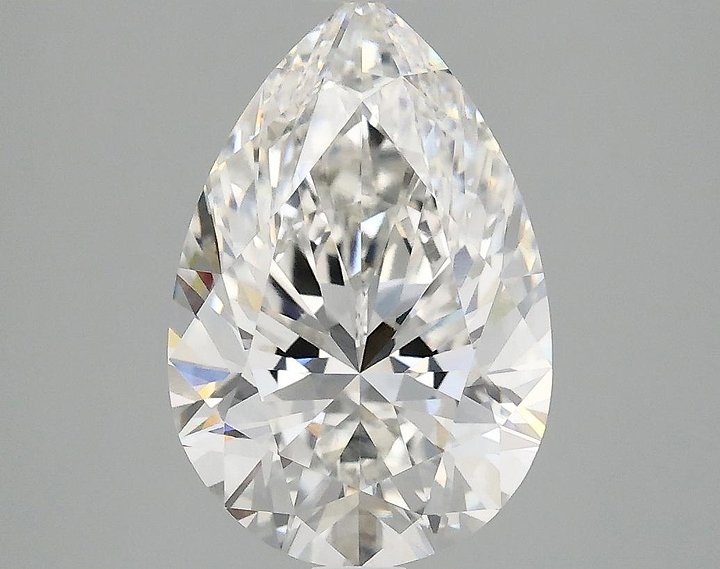 3.09 Carat Pear Shaped Excellent Cut VVS2 IGI Certified Lab Grown Diamond