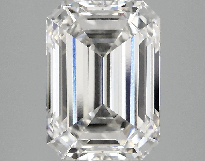 3.17 Carat Emerald Shaped Ideal Cut VVS2 IGI Certified Lab Grown Diamond