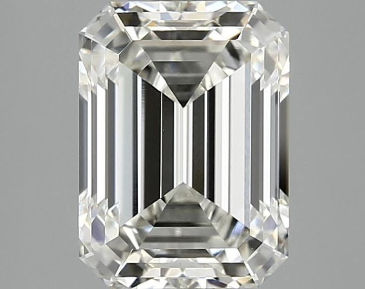 3.08 Carat Emerald Shaped Excellent Cut VVS2 IGI Certified Lab Grown Diamond