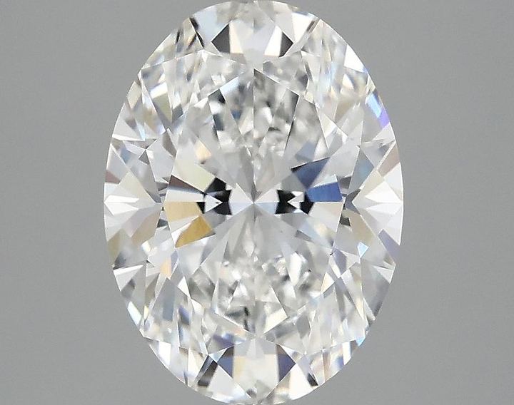 3.09 Carat Oval Shaped Excellent Cut VVS2 IGI Certified Lab Grown Diamond