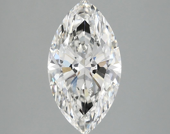 2.07 Carat Marquise Shaped Excellent Cut VS1 IGI Certified Lab Grown Diamond