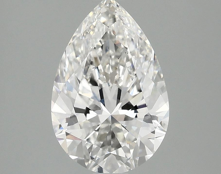 2.07 Carat Pear Shaped Excellent Cut VS1 IGI Certified Lab Grown Diamond