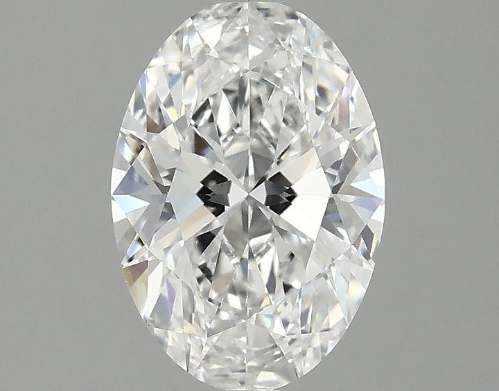 1.5 Carat Oval Shaped Ideal Cut VVS1 IGI Certified Lab Grown Diamond