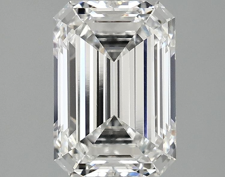 2.09 Carat Emerald Shaped Ideal Cut VS1 IGI Certified Lab Grown Diamond