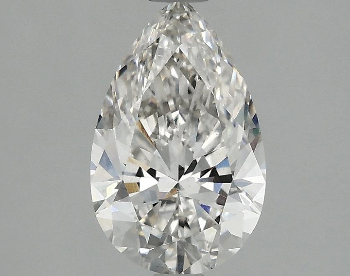 1.53 Carat Pear Shaped Ideal Cut VS2 IGI Certified Lab Grown Diamond