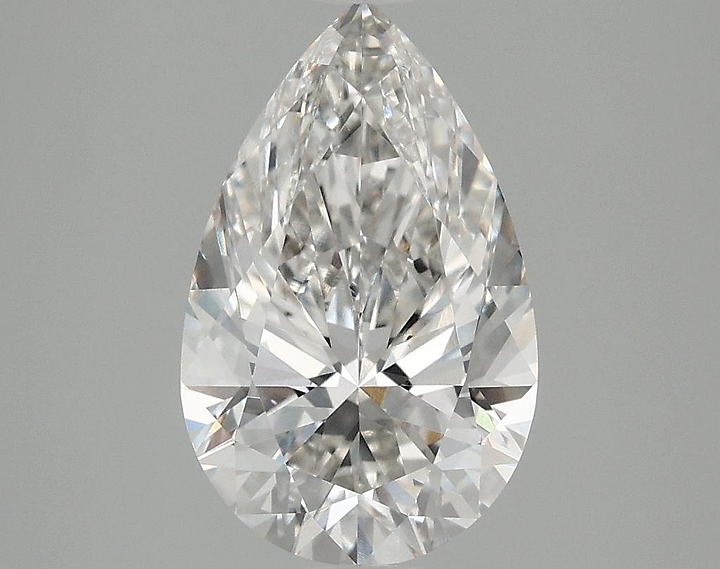2.54 Carat Pear Shaped Ideal Cut VS1 IGI Certified Lab Grown Diamond