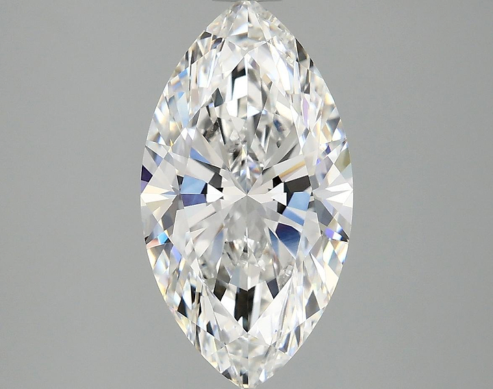 2.97 Carat Marquise Shaped Excellent Cut VS1 IGI Certified Lab Grown Diamond