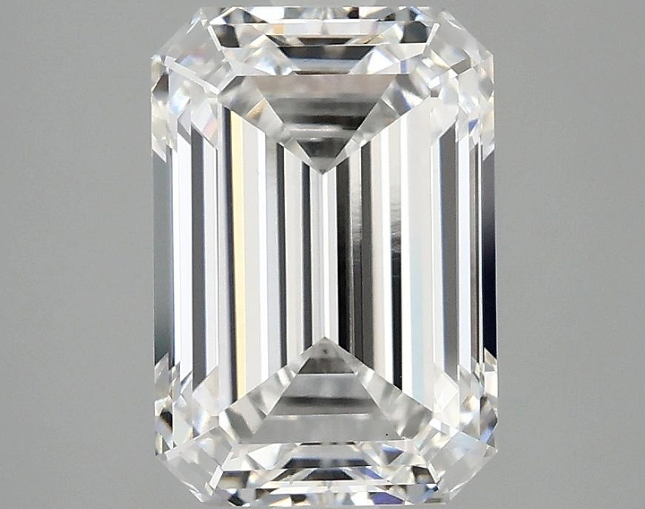 3.03 Carat Emerald Shaped Ideal Cut VS1 IGI Certified Lab Grown Diamond