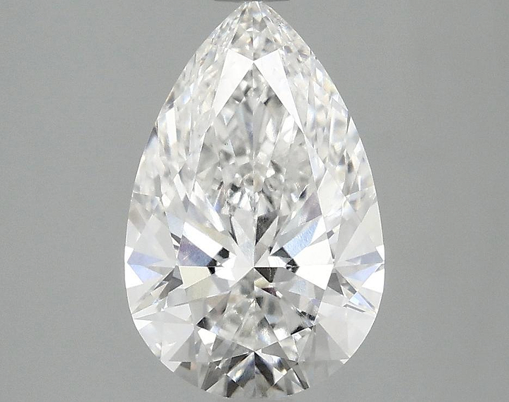 2.05 Carat Pear Shaped Ideal Cut VS1 IGI Certified Lab Grown Diamond