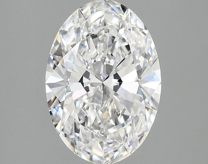 2.09 Carat Oval Shaped Ideal Cut VVS2 IGI Certified Lab Grown Diamond