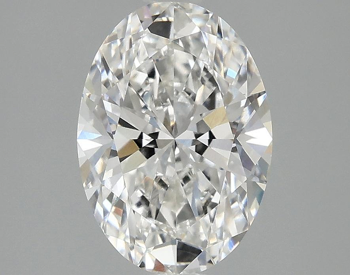 2.05 Carat Oval Shaped Ideal Cut VVS2 IGI Certified Lab Grown Diamond