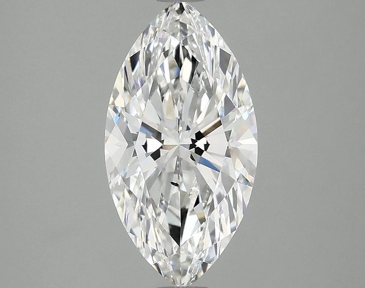 1.84 Carat Marquise Shaped Ideal Cut VS2 IGI Certified Lab Grown Diamond
