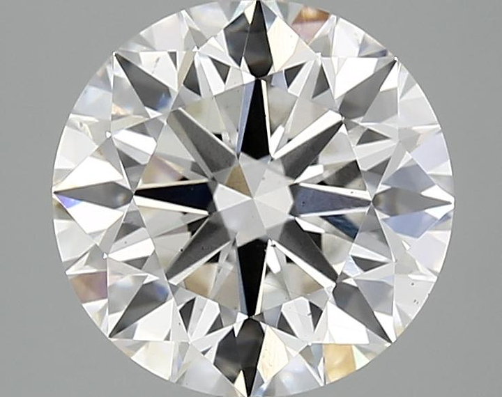 3.56 Carat Round Shaped Excellent Cut SI1 IGI Certified Lab Grown Diamond