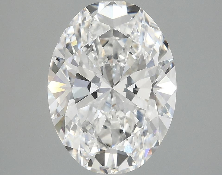 3.06 Carat Oval Shaped Excellent Cut VVS2 IGI Certified Lab Grown Diamond