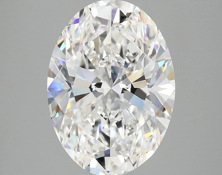 4.09 Carat Oval Shaped Ideal Cut VVS2 IGI Certified Lab Grown Diamond