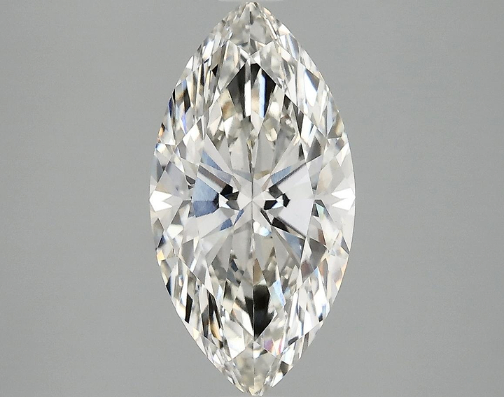 2.51 Carat Marquise Shaped Ideal Cut VS2 IGI Certified Lab Grown Diamond