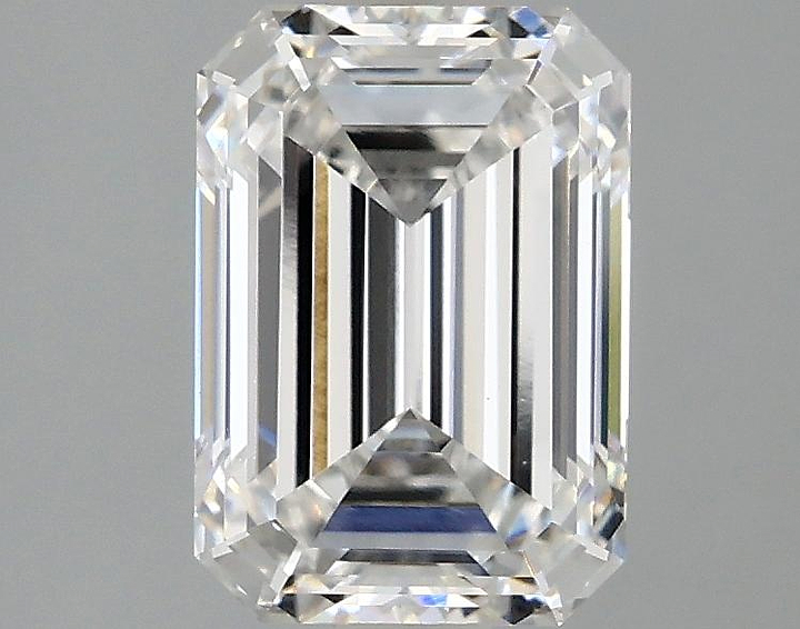 2.04 Carat Emerald Shaped Ideal Cut VVS2 IGI Certified Lab Grown Diamond