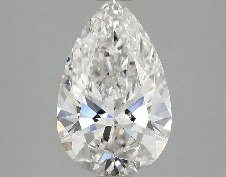 2.02 Carat Pear Shaped Ideal Cut VS1 IGI Certified Lab Grown Diamond