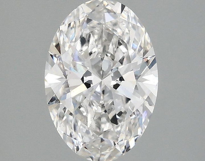1.55 Carat Oval Shaped Ideal Cut VS2 IGI Certified Lab Grown Diamond