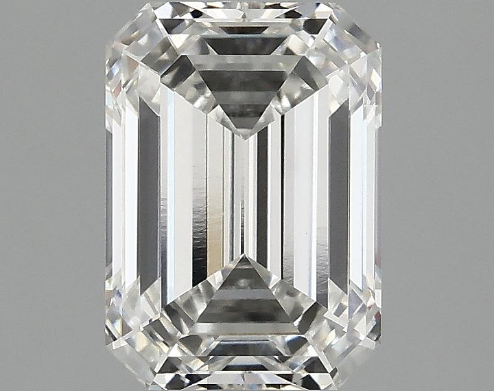 2.06 Carat Emerald Shaped Ideal Cut VVS2 IGI Certified Lab Grown Diamond