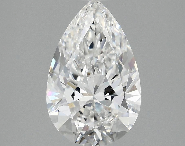 1.99 Carat Pear Shaped Ideal Cut VVS2 IGI Certified Lab Grown Diamond