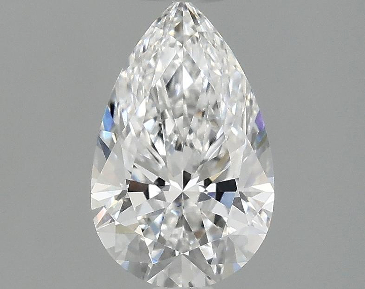 1.08 Carat Pear Shaped Ideal Cut VVS2 IGI Certified Lab Grown Diamond
