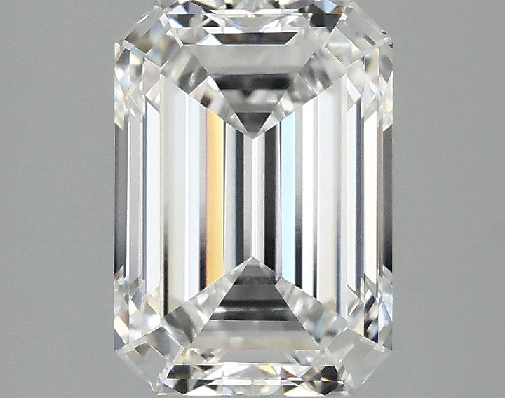 2.92 Carat Emerald Shaped Ideal Cut VS1 IGI Certified Lab Grown Diamond