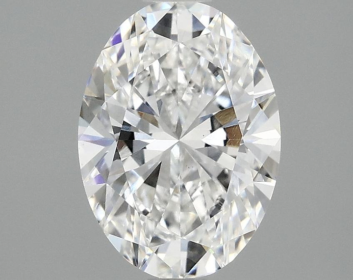 1.54 Carat Oval Shaped Ideal Cut VS1 IGI Certified Lab Grown Diamond