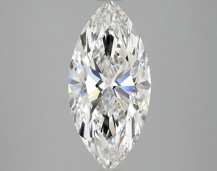 3.02 Carat Marquise Shaped Excellent Cut VS1 IGI Certified Lab Grown Diamond