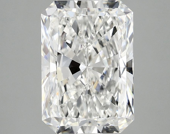 3.08 Carat Radiant Shaped Ideal Cut VVS2 IGI Certified Lab Grown Diamond