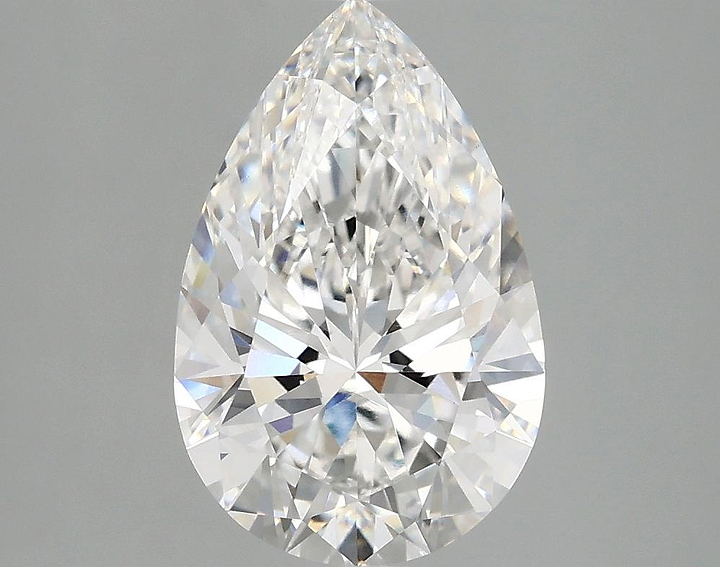 2.42 Carat Pear Shaped Ideal Cut VVS2 IGI Certified Lab Grown Diamond