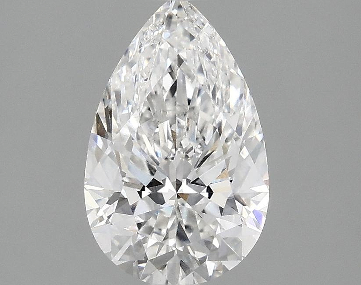 1.53 Carat Pear Shaped Ideal Cut VS2 IGI Certified Lab Grown Diamond